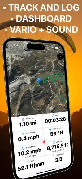 Game screenshot Paragliding Tracker: Wingman mod apk