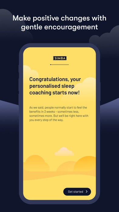 Simba Sleep Coach & Tracker Screenshot
