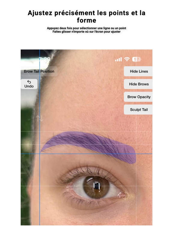 Screenshot #6 pour Concepteur de sourcils
