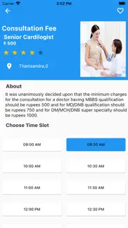 book_my_ doctor iphone screenshot 4