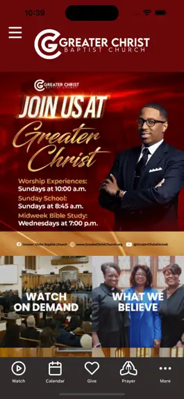 Game screenshot Greater Christ Baptist Church mod apk