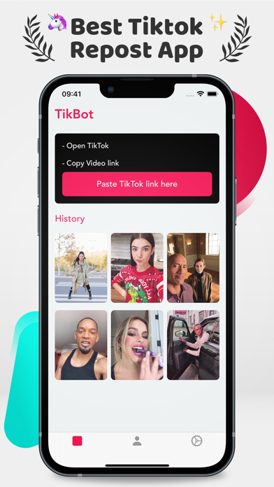 Screenshot #1 pour Tik Bot: Save & Repost Video