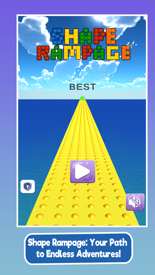 #1. Shape Rampage (iOS) 由: Mithra Media