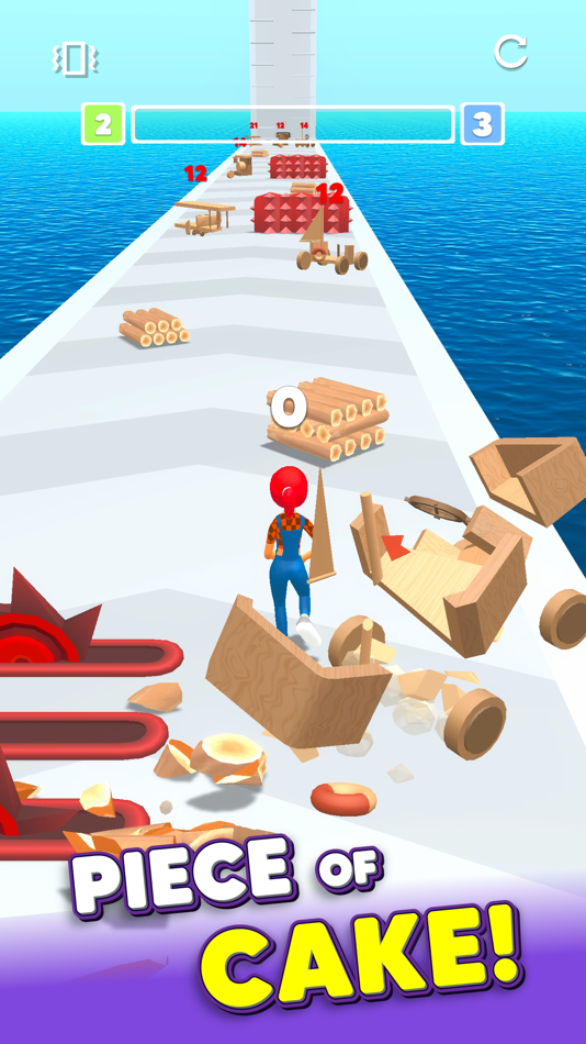 #4. Timber Stacker (iOS) 来自: omer cetin