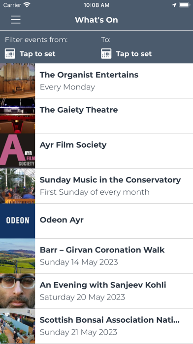 Destination South Ayrshire Screenshot