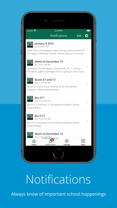 Upper Township School District Screenshot