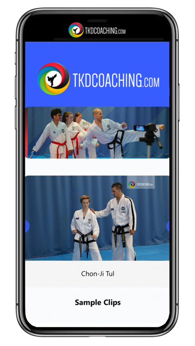 TKD Coaching Screenshot