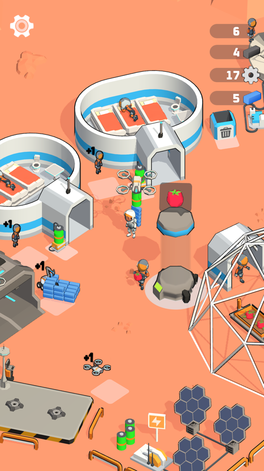 #1. Space Colony! (iOS) 由: NoBrain Studio