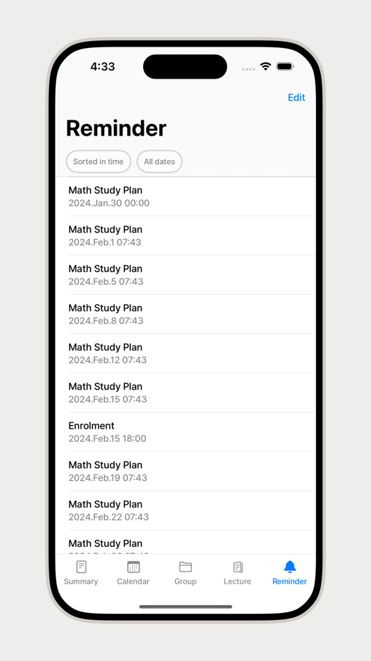 #6. Assignment: Todo manager (iOS) By: Lee Jaeho