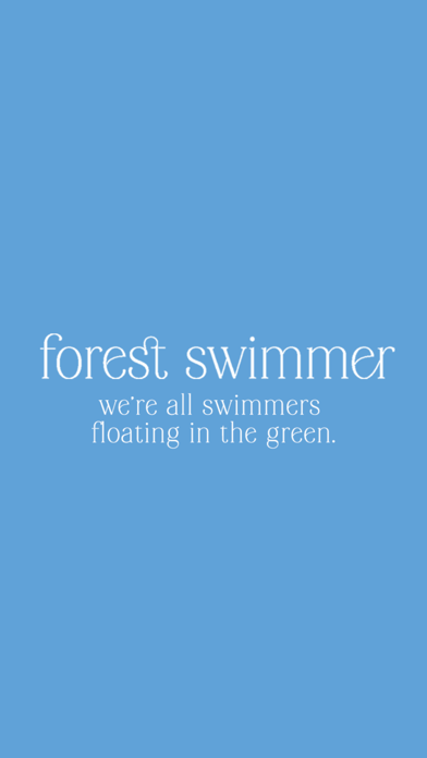 forest swimmer Screenshot