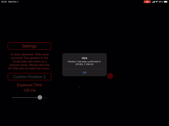 Screenshot #4 pour iOptron iPolar Mobile