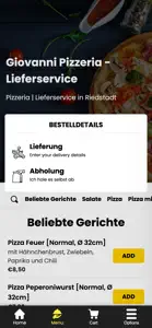 Giovanni Pizzeria screenshot #3 for iPhone