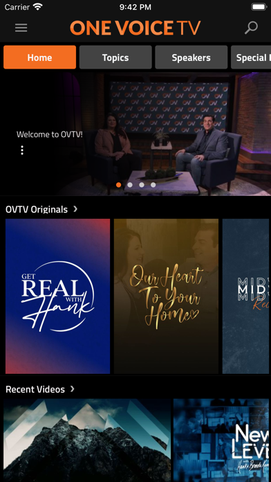 One Voice TV - OVTV Screenshot