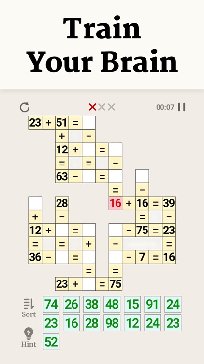 Vita Math Puzzle for Seniors