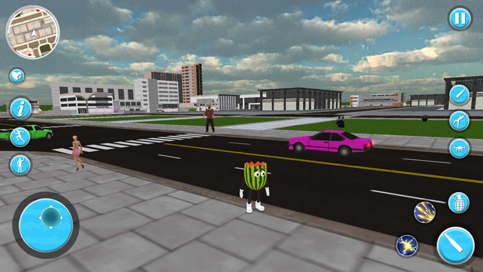 Merge Gangsters Watermelon War