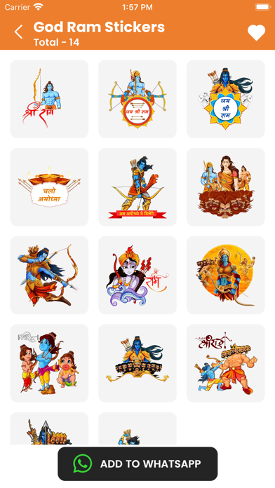 Ram Mandir Stickers Screenshot