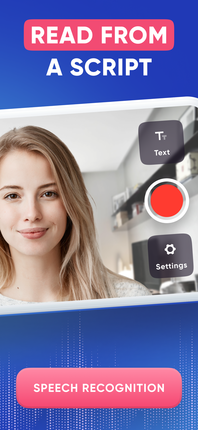 Teleprompter - video script