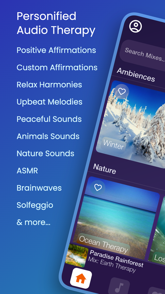 ReliefMix Affirmations & Sound - 2.7.0 - (iOS)