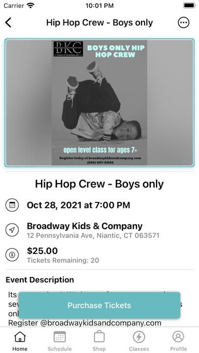 Broadway Kids & Company Screenshot