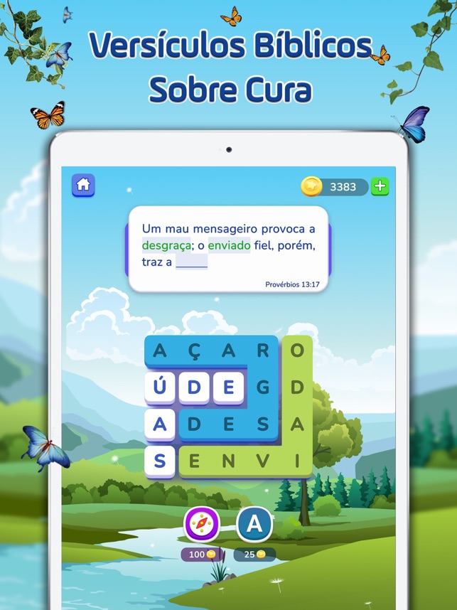 CAÇA PALAVRAS BÍBLICO PARA CELULAR: JOGUINHO DA BÍBLIA DIFÍCIL