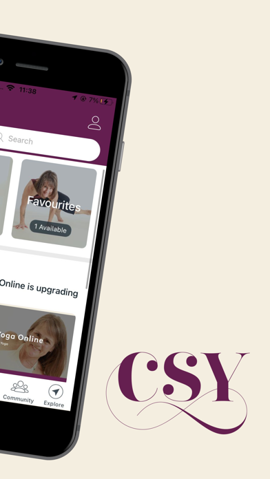 Christina Sell Yoga Online Screenshot