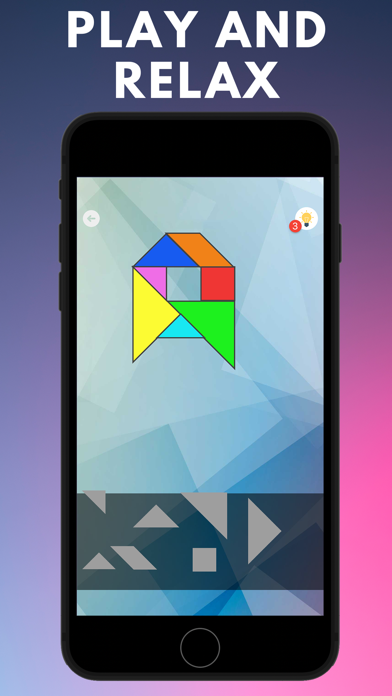 Tangram Block Triangle Puzzle Screenshot