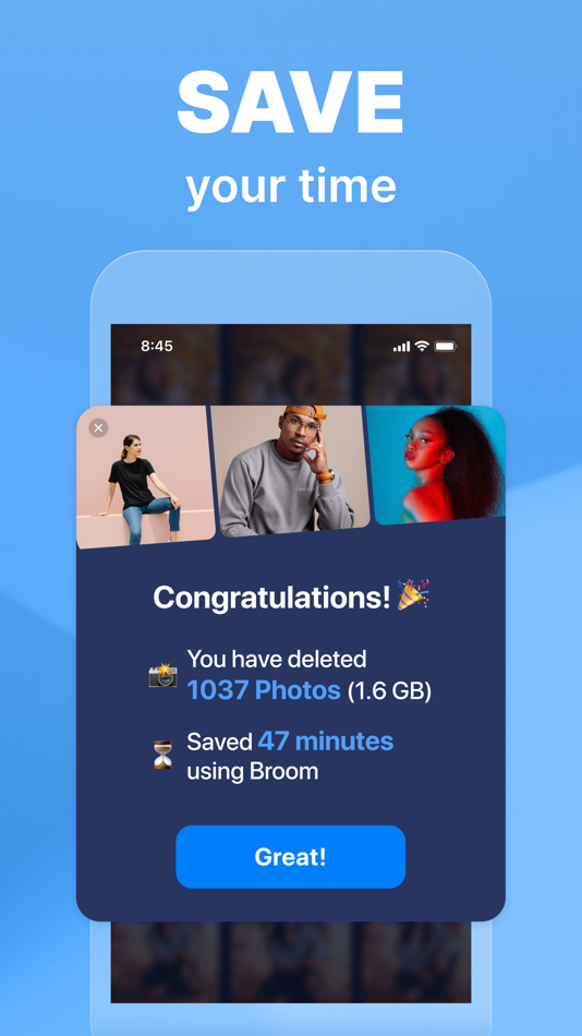#4. Phone Storage Cleaner: Broom (iOS) 由: Aleksandr Korenev