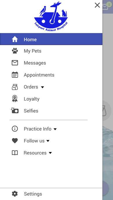 Fairport Animal Hospital Screenshot