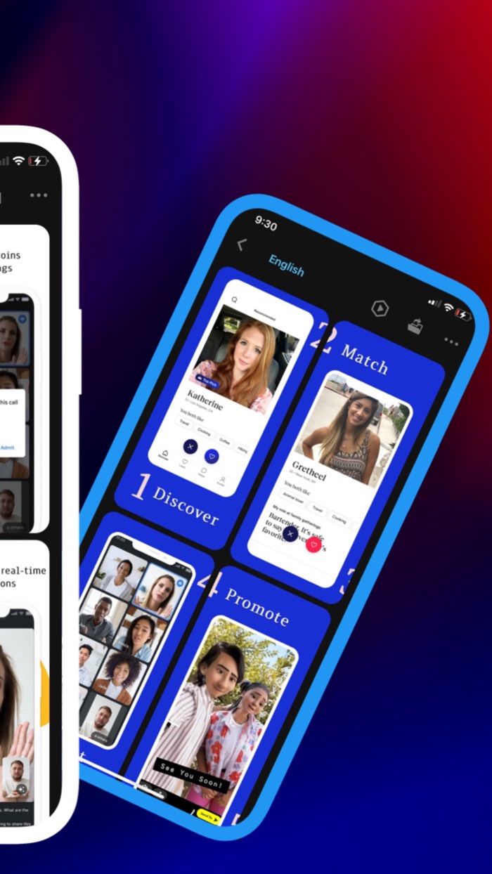 Mocshow-App screenshot design