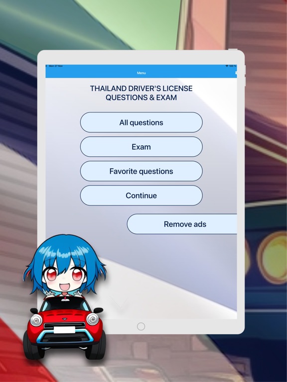 Thai Driver's License Exam DMV