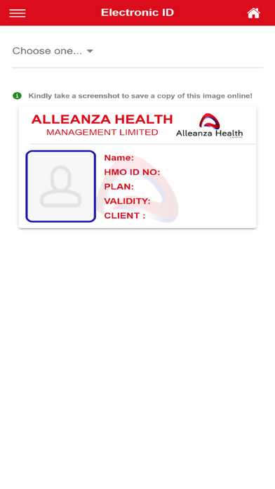 Alleanza Mobile Screenshot