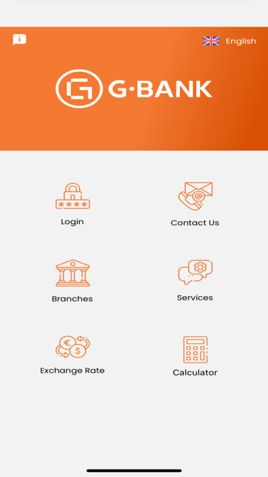 G Bank Mobile Screenshot