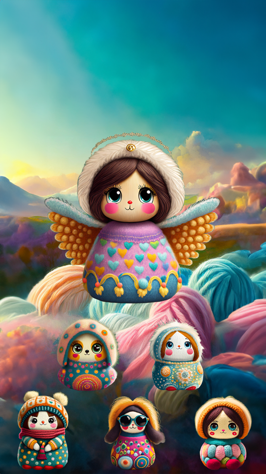 Wooly Dolls Stickers - 1.0 - (iOS)