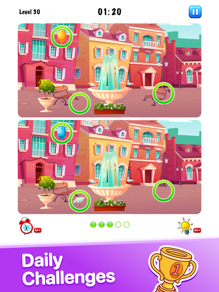 Find the Difference spot games