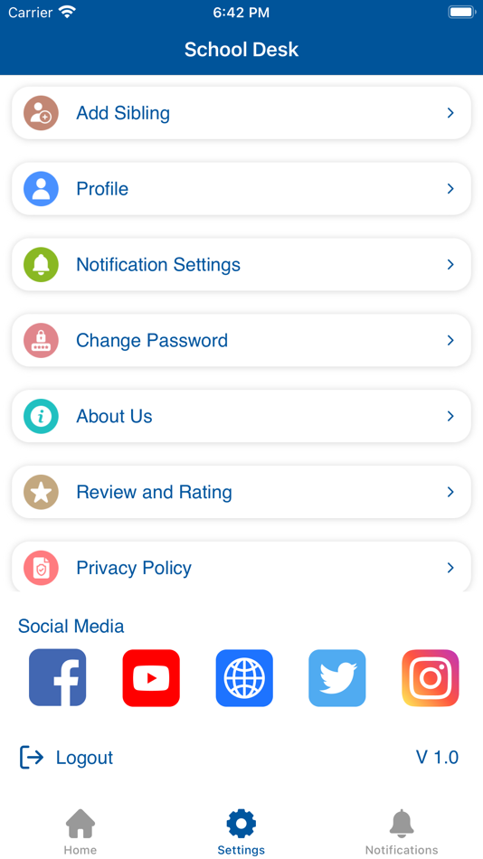 #3. School Desk Parent Portal (iOS) 由: Myclassboard Educational Solutions Private Limited