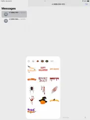 spooky zombie stickers ipad capturas de pantalla 4