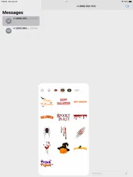 Spooky Zombie Stickers ipad bilder 3