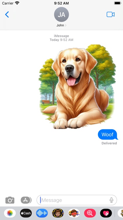 Golden Retriever Stickers screenshot-3