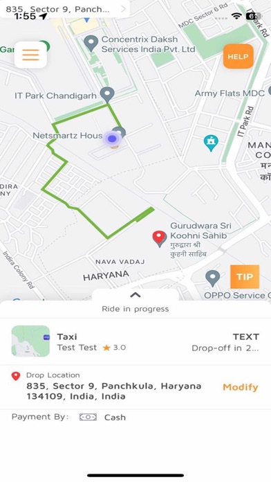 ALFA Cabs Screenshot