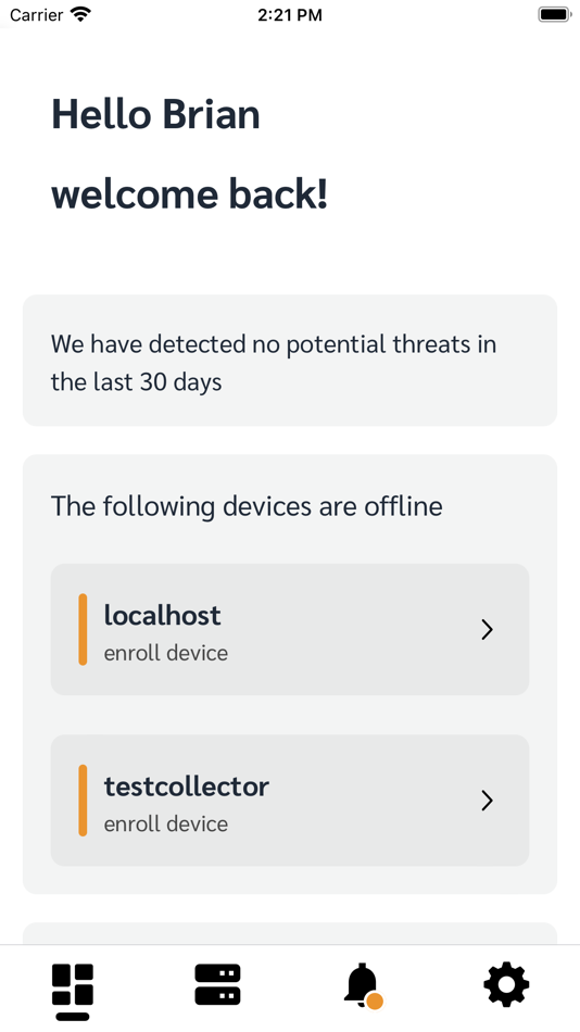 #1. Cyber Threat Sensor (iOS) Podle: NTT Security (Sweden) AB