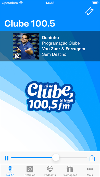 Clube 100.5 Screenshot