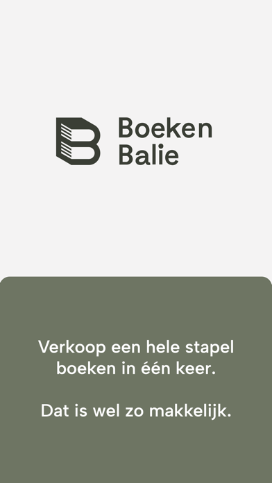 BoekenBalie - boeken verkopen Screenshot