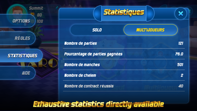 Tarot online card game Screenshot