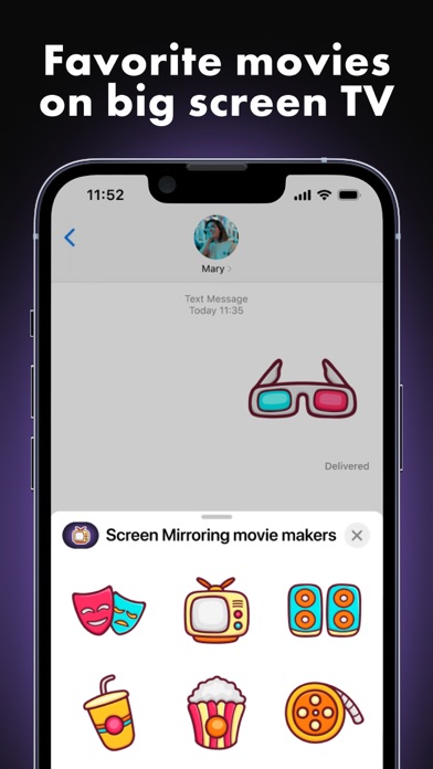 Screenshot #2 pour Movie equipment Stickerpack