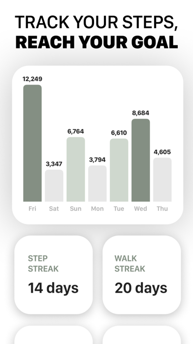 Ramble: Walking App, Pedometer Screenshot