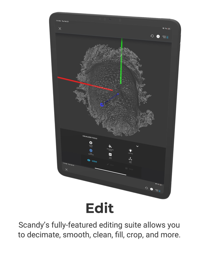 ‎Scandy Pro: 3D Scanner, 3D App Screenshot