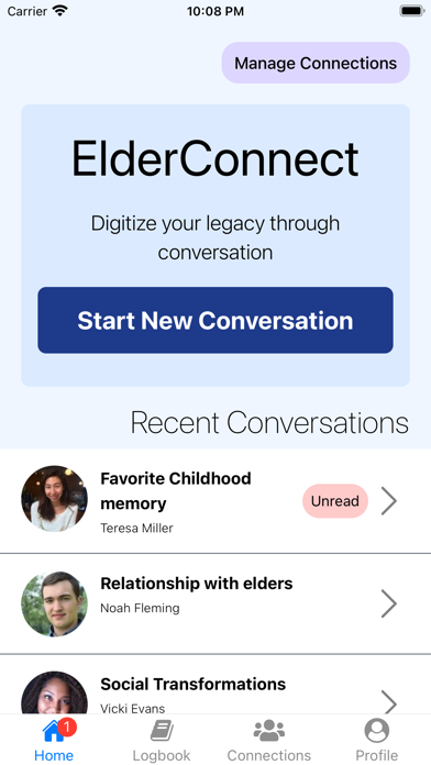 ElderConnect Screenshot