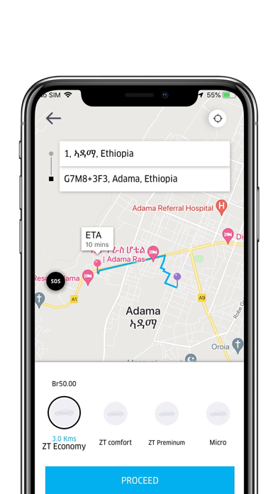 Zebra Taxi Traveler Screenshot