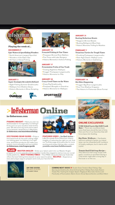 In-Fisherman Magazine Screenshot