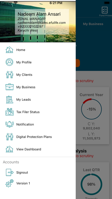 EFU Life Agent App Takaful Screenshot
